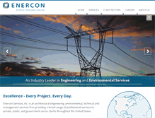 Tablet Screenshot of enercon.com